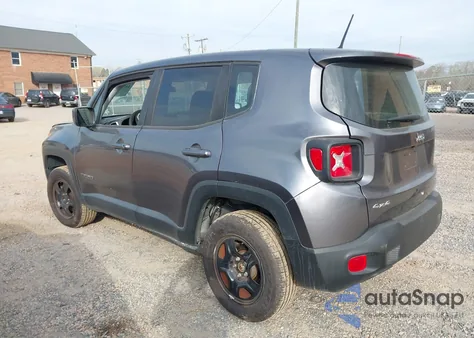 2019 Jeep Renegade Sport 4X4 из США, поврежденный, VIN ZACNJBABXKPJ98322
